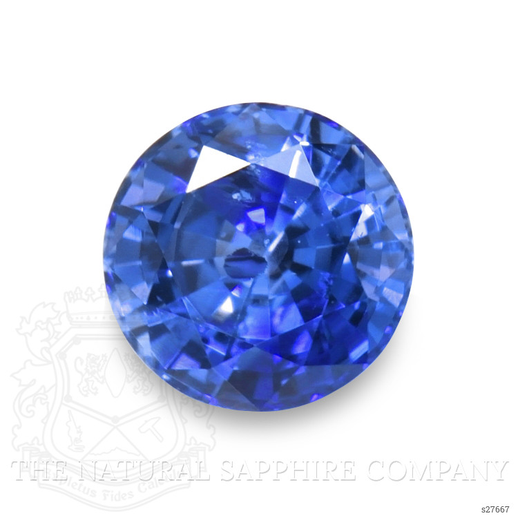 0.75 Ct. Blue Sapphire from Ceylon (Sri Lanka)