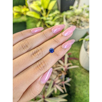 0.75 Ct. Blue Sapphire from Ceylon (Sri Lanka) Life Style