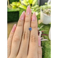 0.86 Ct. Blue Sapphire from Ceylon (Sri Lanka) Life Style