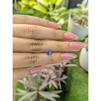 0.86 Ct. Blue Sapphire from Ceylon (Sri Lanka) Life Style