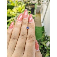 0.75 Ct. Blue Sapphire from Ceylon (Sri Lanka) Life Style