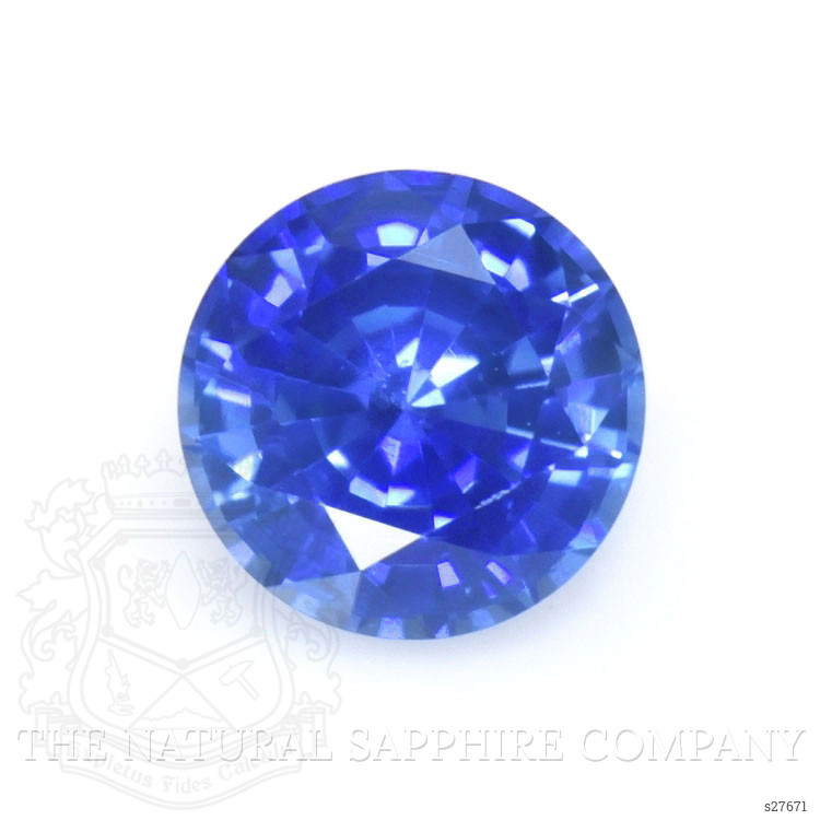 0.61 Ct. Blue Sapphire from Ceylon (Sri Lanka)