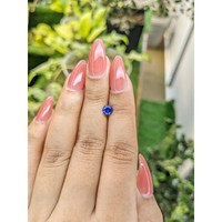 0.61 Ct. Blue Sapphire from Ceylon (Sri Lanka) Life Style