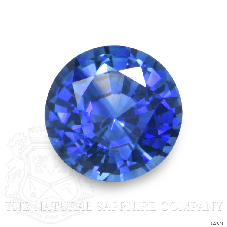 0.57 Ct. Blue Sapphire from Ceylon (Sri Lanka)