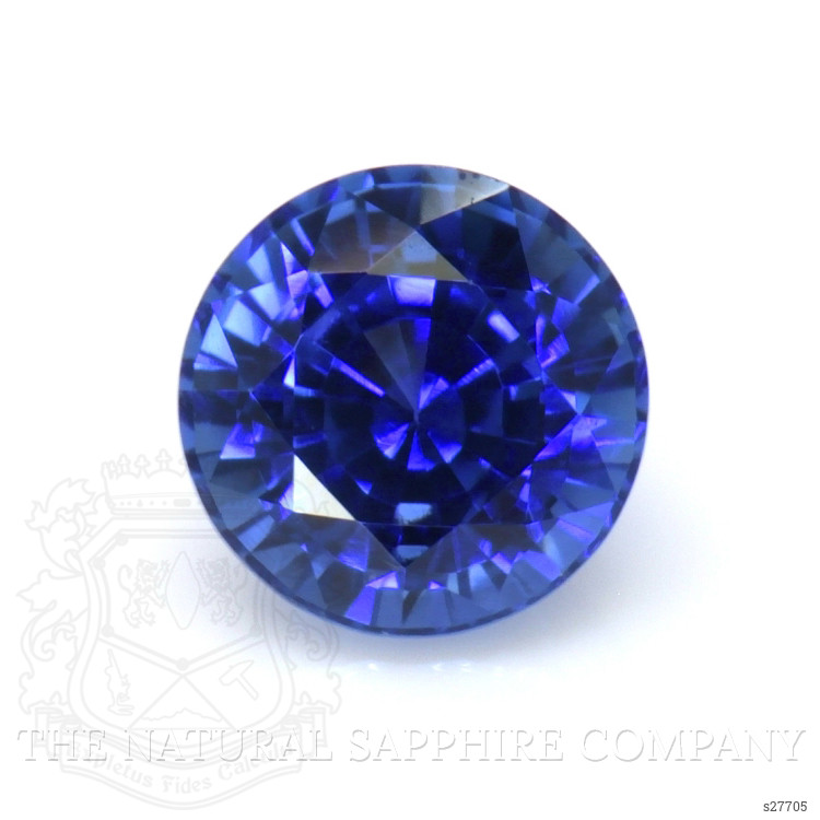 0.97 Ct. Purplish Blue Sapphire from Ceylon (Sri Lanka)