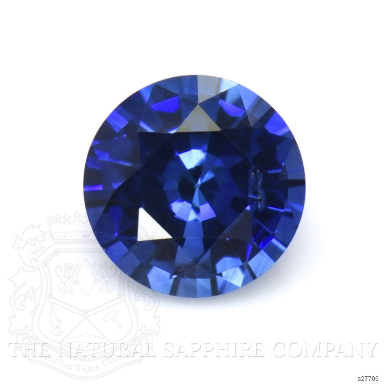 0.73 Ct. Blue Sapphire from Ceylon (Sri Lanka)