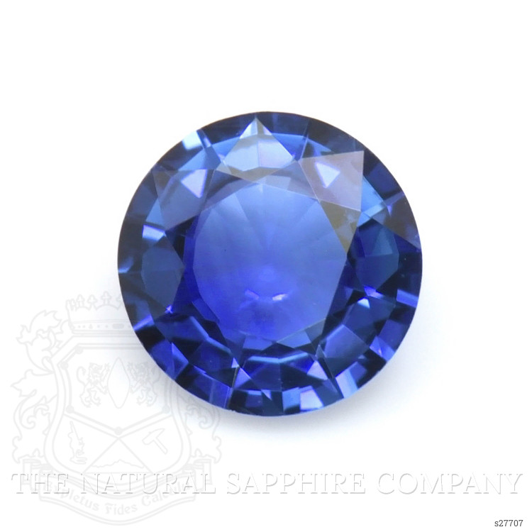 0.58 Ct. Blue Sapphire from Ceylon (Sri Lanka)