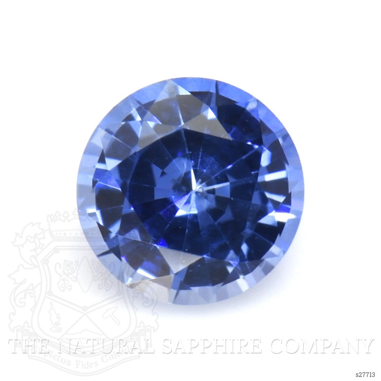 0.79 Ct. Blue Sapphire from Ceylon (Sri Lanka)