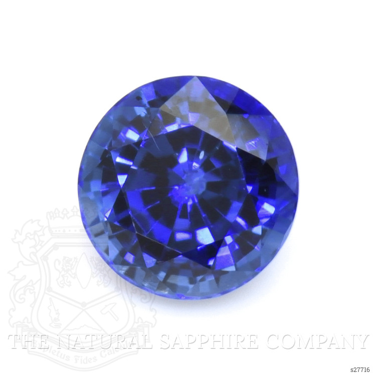 0.77 Ct. Blue Sapphire from Ceylon (Sri Lanka)