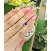 0.77 Ct. Blue Sapphire from Ceylon (Sri Lanka) Life Style