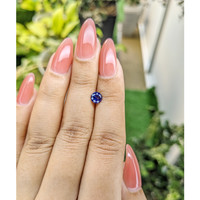 0.78 Ct. Blue Sapphire from Ceylon (Sri Lanka) Life Style