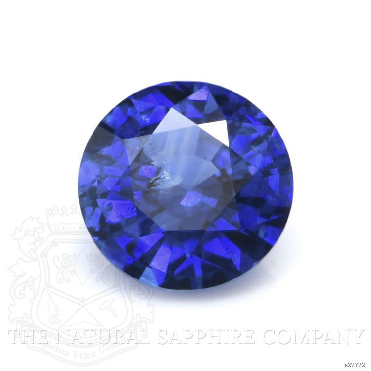 0.71 Ct. Blue Sapphire from Ceylon (Sri Lanka)