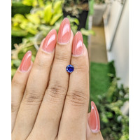 0.75 Ct. Blue Sapphire from Ceylon (Sri Lanka) Life Style