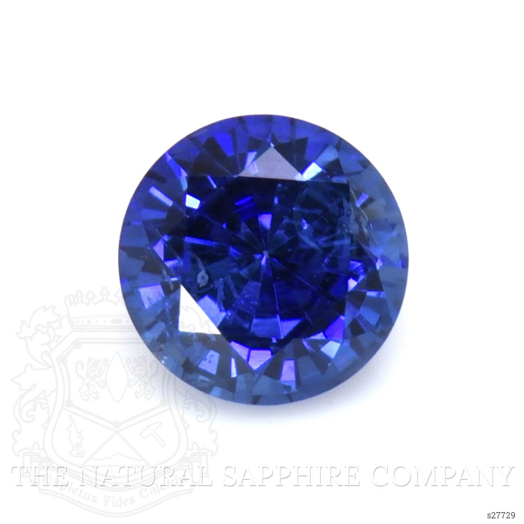 0.74 Ct. Blue Sapphire from Ceylon (Sri Lanka)
