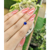 0.86 Ct. Blue Sapphire from Ceylon (Sri Lanka) Life Style