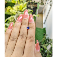 0.74 Ct. Blue Sapphire from Ceylon (Sri Lanka) Life Style