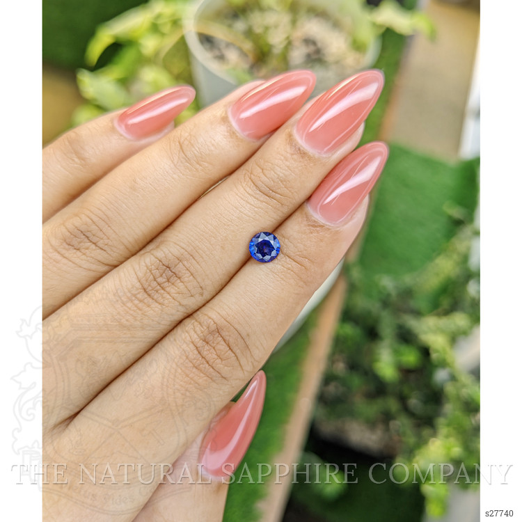 1.04 Ct. Blue Sapphire from Ceylon (Sri Lanka)