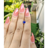 0.82 Ct. Blue Sapphire from Ceylon (Sri Lanka) Life Style