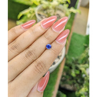 0.98 Ct. Blue Sapphire from Ceylon (Sri Lanka) Life Style