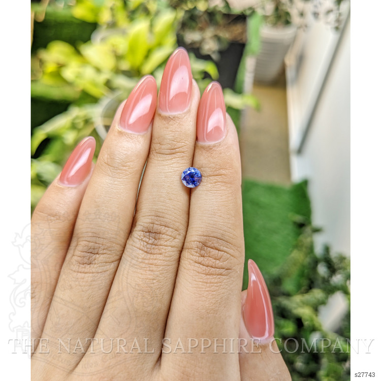 1.03 Ct. Blue Sapphire from Ceylon (Sri Lanka)