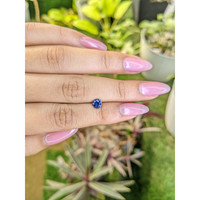 0.65 Ct. Blue Sapphire from Ceylon (Sri Lanka) Life Style