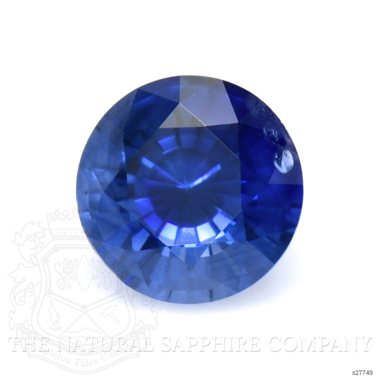 0.89 Ct. Blue Sapphire from Ceylon (Sri Lanka)