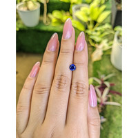 0.95 Ct. Blue Sapphire from Ceylon (Sri Lanka) Life Style