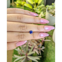 0.95 Ct. Blue Sapphire from Ceylon (Sri Lanka) Life Style
