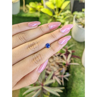 0.78 Ct. Blue Sapphire from Ceylon (Sri Lanka) Life Style