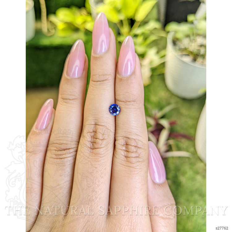 0.70 Ct. Blue Sapphire from Ceylon (Sri Lanka)