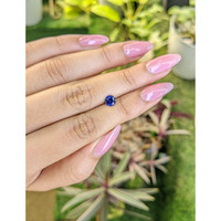 0.70 Ct. Blue Sapphire from Ceylon (Sri Lanka) Life Style