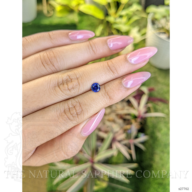 0.70 Ct. Blue Sapphire from Ceylon (Sri Lanka)