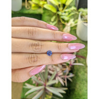 0.73 Ct. Blue Sapphire from Ceylon (Sri Lanka) Life Style