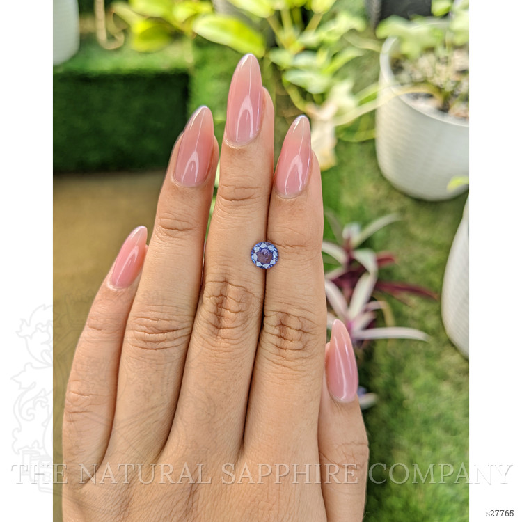 0.95 Ct. Blue Sapphire from Ceylon (Sri Lanka)