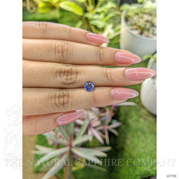 0.95 Ct. Blue Sapphire from Ceylon (Sri Lanka)
