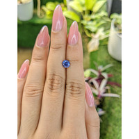 1.00 Ct. Blue Sapphire from Ceylon (Sri Lanka) Life Style