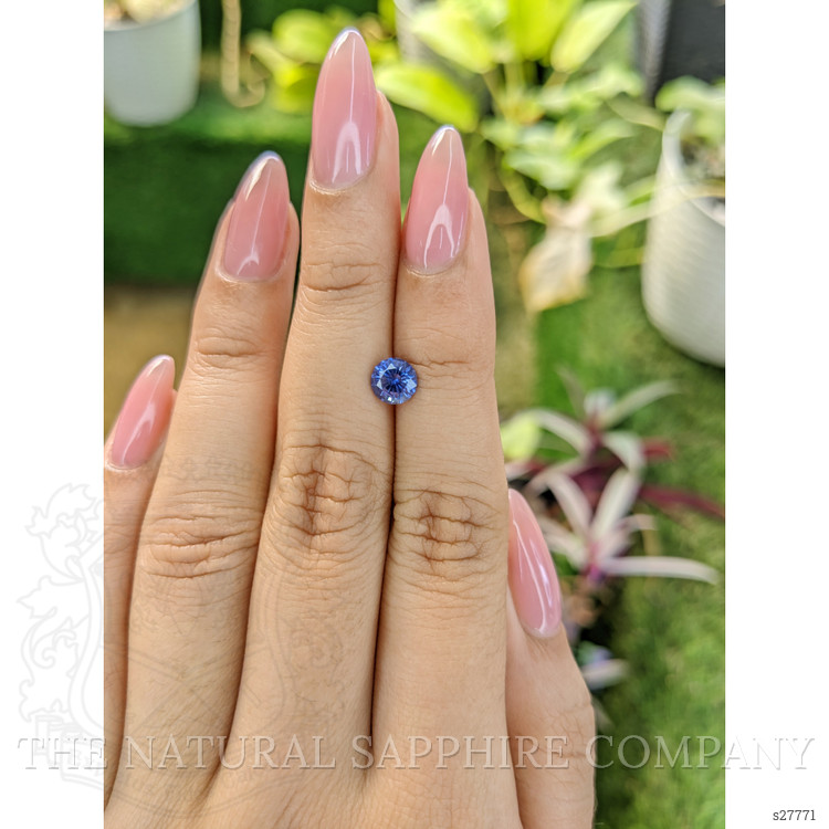 1.00 Ct. Blue Sapphire from Ceylon (Sri Lanka)