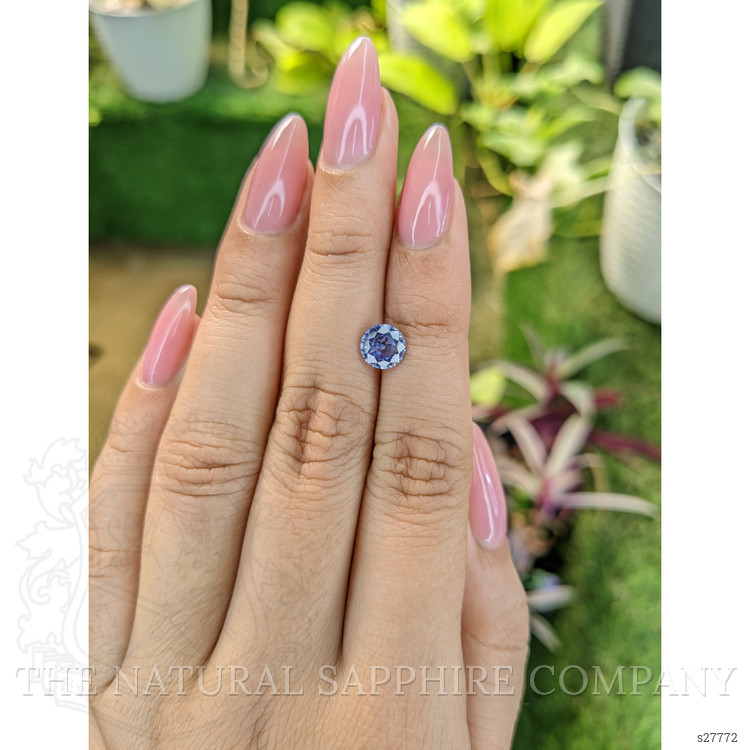 1.28 Ct. Blue Sapphire from Ceylon (Sri Lanka)