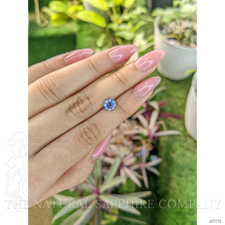 1.28 Ct. Blue Sapphire from Ceylon (Sri Lanka)