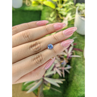 1.55 Ct. Blue Sapphire from Ceylon (Sri Lanka) Life Style