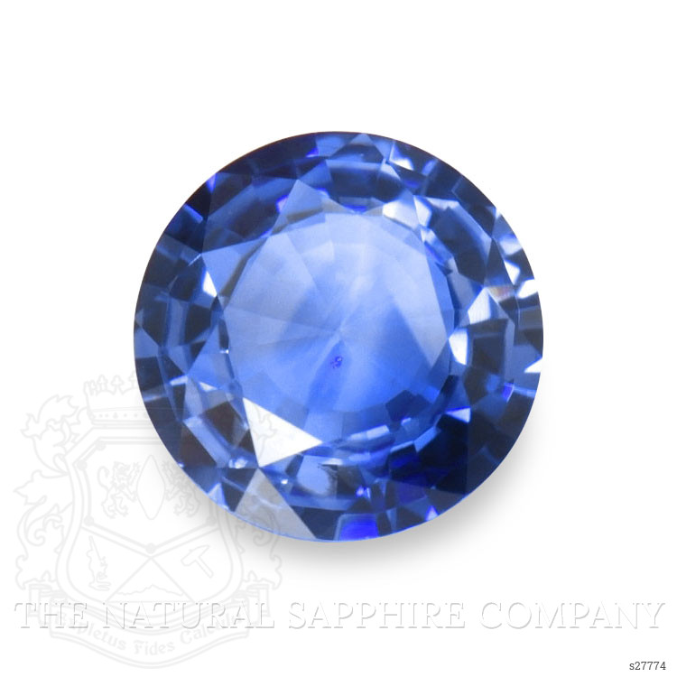 0.83 Ct. Blue Sapphire from Ceylon (Sri Lanka)