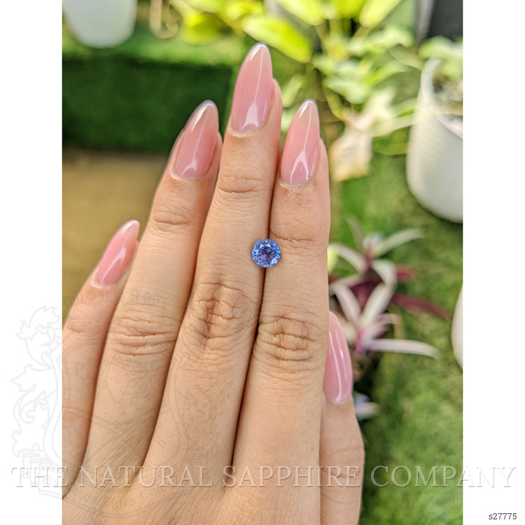 1.34 Ct. Blue Sapphire from Ceylon (Sri Lanka)
