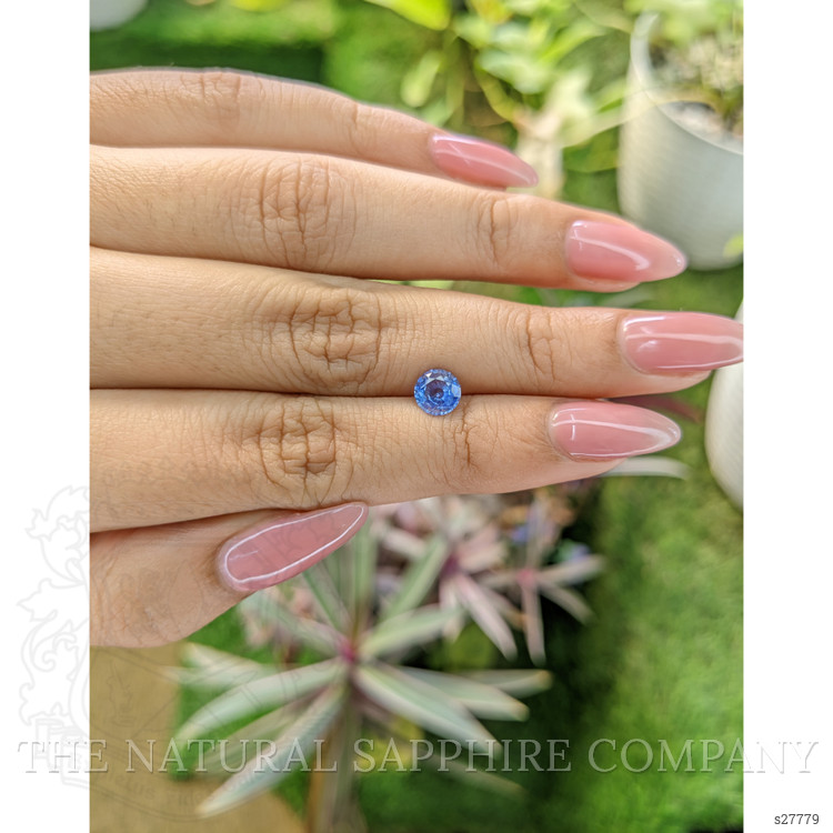 0.93 Ct. Blue Sapphire from Ceylon (Sri Lanka)