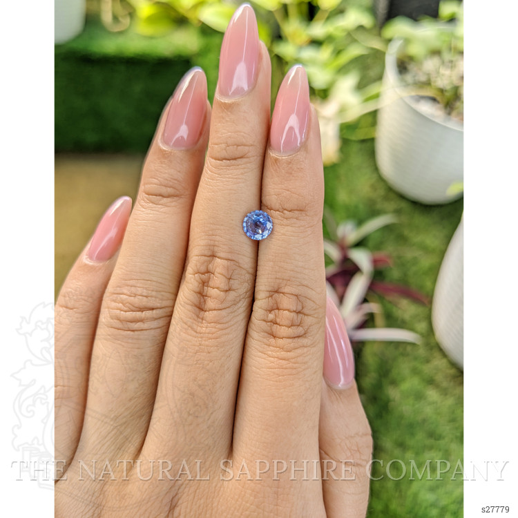 0.93 Ct. Blue Sapphire from Ceylon (Sri Lanka)
