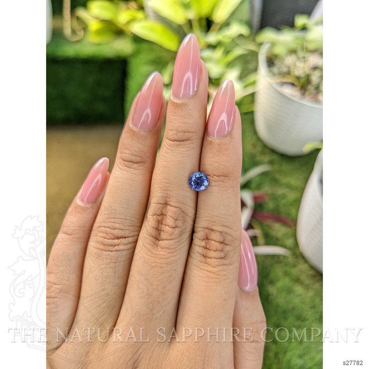 1.15 Ct. Blue Sapphire from Ceylon (Sri Lanka)