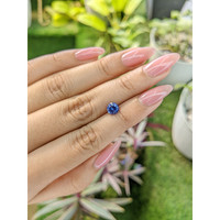 1.15 Ct. Blue Sapphire from Ceylon (Sri Lanka) Life Style