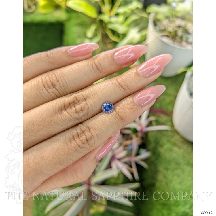 0.98 Ct. Blue Sapphire from Ceylon (Sri Lanka)