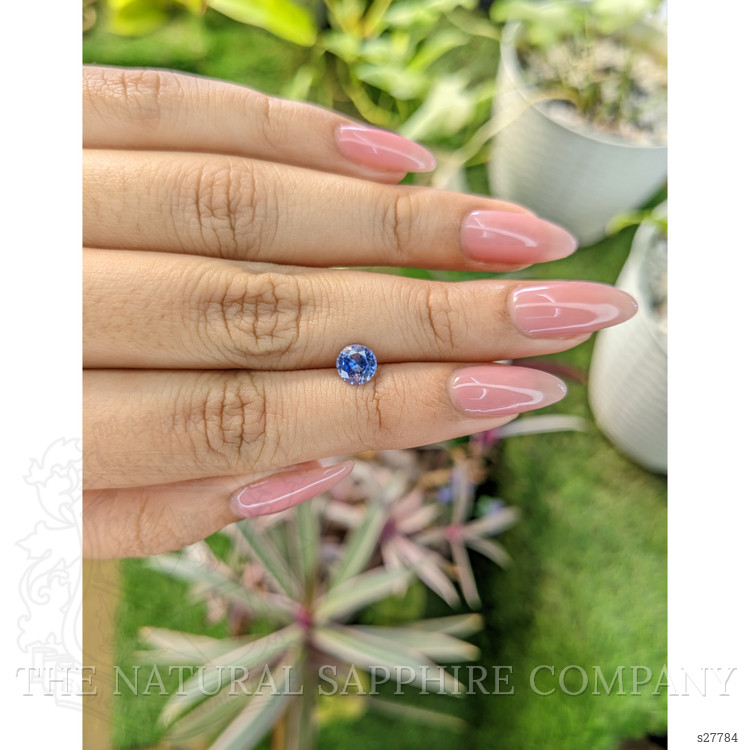 0.98 Ct. Blue Sapphire from Ceylon (Sri Lanka)