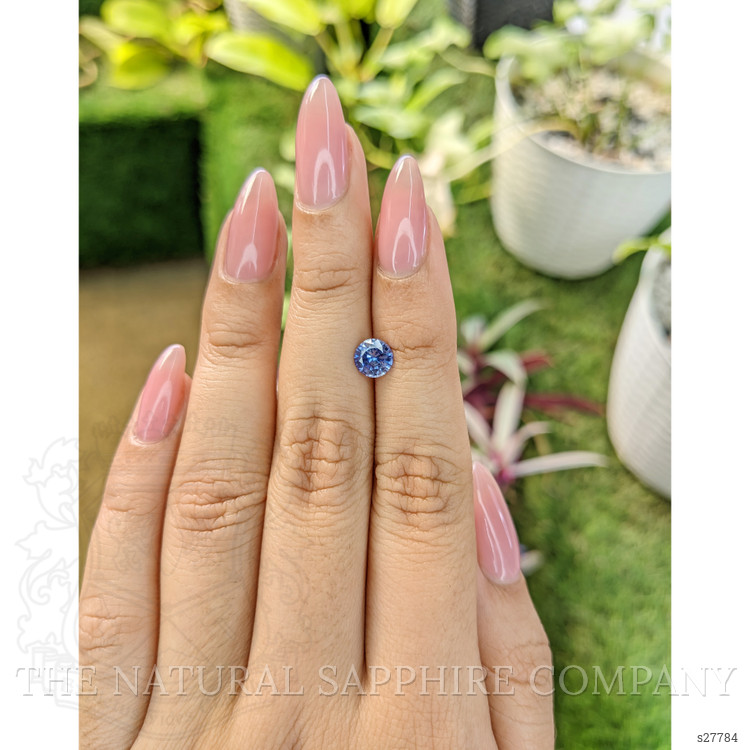 0.98 Ct. Blue Sapphire from Ceylon (Sri Lanka)
