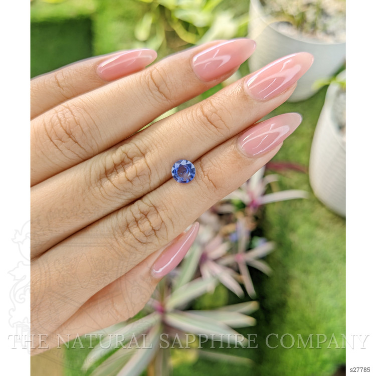 0.94 Ct. Blue Sapphire from Ceylon (Sri Lanka)